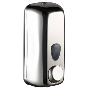 Dozownik INOX do mydła w płynie art. 714
