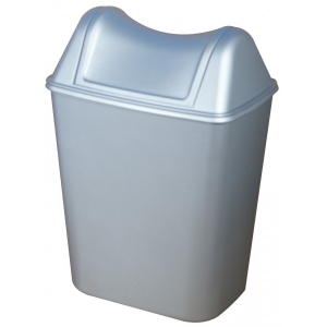 Kosz 8 litrów z możliwością powieszenia  satyna art. 579+580