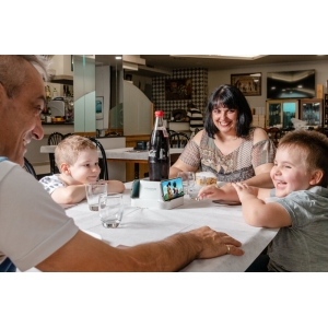 4phone - Organizer na stół na tablet / telefon BIAŁY