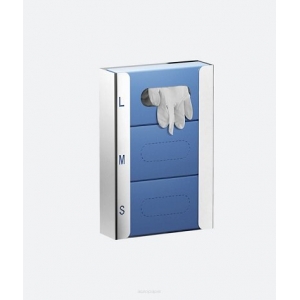 Podajnik INOX do rękawic jednorazowych art. 886 (S, M, L)