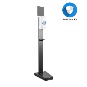 Stojak stal CZARNY do dozowników art. 855/770/924/928 - art. 612